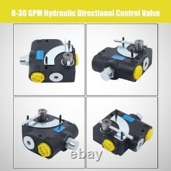 0-30 GPM Directional Control Valve 3/4 NPT Hydraulic Acting Valve 500-3000 PSI