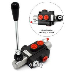 1/2/3 Spool Hydraulic Directional Control Valve Adjustable 11GPM for Loaders USA