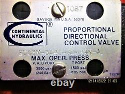 1 Continental Hydraulics Proportional Directional valve ED03M-3A4C-GD-24X-A