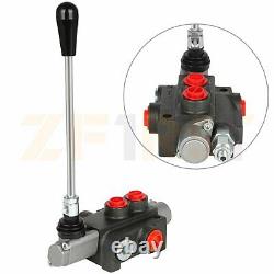 1 Spool 11 GPM Hydraulic Directional Control Valve Double Acting Cylinder