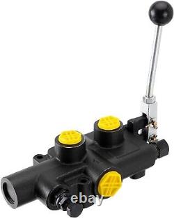 1 Spool 25GPM Hydraulic Log Splitter Directional Control Valve, 3625 PSI (1/2)