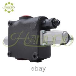 1 Spool 32 GPM Hydraulic Directional Control Valve Open Center Double Acting