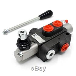 1 Spool Hydraulic Directional Control Valve 11 GPM for Forklifts Tractor Loader