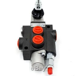 1 Spool Hydraulic Directional Control Valve 80L/min 21 GPM 4500PSI for Tractors