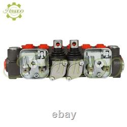 11 GPM 6 Spool Hydraulic Backhoe Directional Control Valve +Conversion Plug