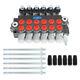 11gpm 6 Spool Hydraulic Directional Control Valve Adjustable 3600psi