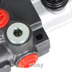 11GPM 6 Spool Hydraulic Directional Control Valve Adjustable 3600PSI