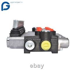 11GPM Adjustable Relief Valve 6 Spool Hydraulic Directional Control Valve