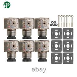 13 GPM, 3 Spool 12V, Hydraulic Monoblock Solenoid Directional Control Valve DC