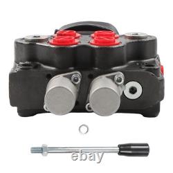 2 SPOOL 10GPM 4000PSI LV22RFSTKAB Hydraulic Joystick Directional Control Valve