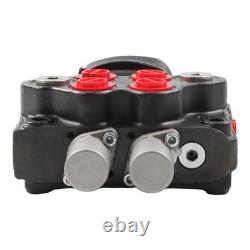 2 SPOOL 10GPM 4000PSI LV22RFSTKAB Hydraulic Joystick Directional Control Valve