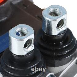 2 Spool 11GPM Hydraulic Directional Control Valve 3625PSI SAE Ports for Tractors