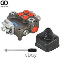 2 Spool 21GPM Hydraulic Directional Control Valve for Tractor Loader 3625PSI
