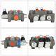 2 Spool 25 Gpm, 3000 Psi, Hydraulic Directional Control Valve Bspp Interface
