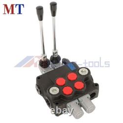2 Spool 32 GPM 3600 PSI Compact Hydraulic Directional Valve