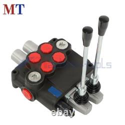 2 Spool 32 GPM 3600 PSI Compact Hydraulic Directional Valve