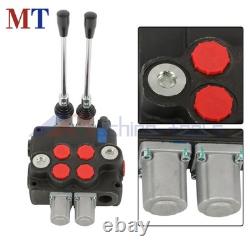 2 Spool 32 GPM 3600 PSI Compact Hydraulic Directional Valve