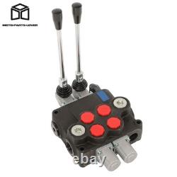 2 Spool 32 GPM 3600 PSI Manual Hydraulic Directional Valve