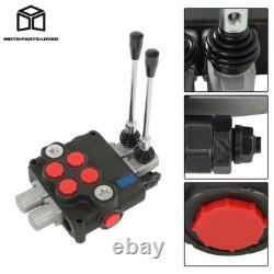 2 Spool 32 GPM 3600 PSI Manual Hydraulic Directional Valve