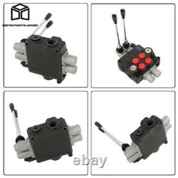 2 Spool 32 GPM 3600 PSI Manual Hydraulic Directional Valve