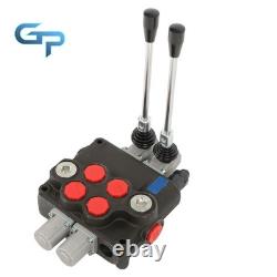 2 Spool 32 GPM 3600PSI Industrial Hydraulic Valve