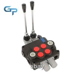 2 Spool 32 GPM 3600PSI Industrial Hydraulic Valve