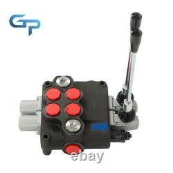 2 Spool 32 GPM 3600PSI Industrial Hydraulic Valve