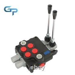 2 Spool 32 GPM 3600PSI Industrial Hydraulic Valve