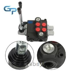 2 Spool 32 GPM 3600PSI Industrial Hydraulic Valve