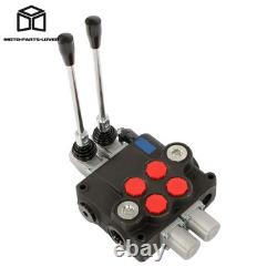 2 Spool 32GPM 3600PSI Manual Hydraulic Directional Valve