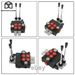 2 Spool 32GPM 3600PSI Manual Hydraulic Directional Valve