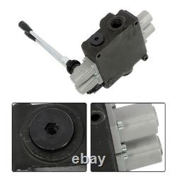 2 Spool Hydraulic Control Valve 32 GPM 3600PSI Open Center