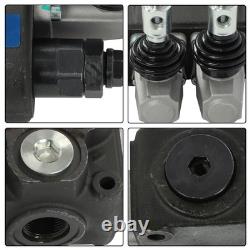 2 Spool Hydraulic Control Valve 32 GPM 3600PSI Open Center