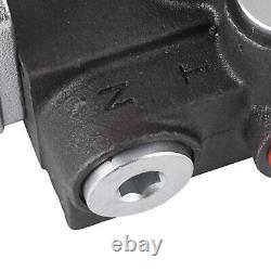 2 Spool Hydraulic Directional Control Valve 11GPM Double Acting Cylinder 40L/min