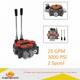 2 Spool Hydraulic Directional Control Valve Double Acting 25gpm 1500-3000psi
