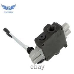 2 Spool Hydraulic Directional Control Valve Double Acting 32 GPM 3600 PSI SAE 16