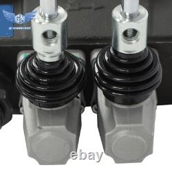 2 Spool Hydraulic Directional Control Valve Double Acting 32 GPM 3600 PSI SAE 16