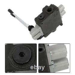 2 Spool Hydraulic Directional Control Valve Open Center 32 GPM 3600 PSI NEW
