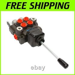 2 Spool Hydraulic Directional Valve with Joystick 11 GPM for Heavy Machinery