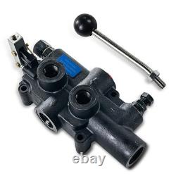 21 GPM 3625 PSI Hydraulic Log Splitter Directional Control Valve Auto Return