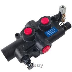 21 GPM 3625 PSI Hydraulic Log Splitter Directional Control Valve Auto Return