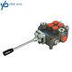 21gpm 2 Spool Hydraulic Directional Control Valve For Tractor Loader Withjoystick