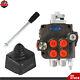 21gpm 2 Spool Hydraulic Directional Control Valve Withjoystick 3625psi New