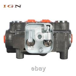 21GPM 2 Spool Hydraulic Directional Control Valve for Tractor Loader