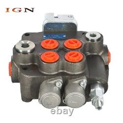 21GPM 2 Spool Hydraulic Directional Control Valve for Tractor Loader