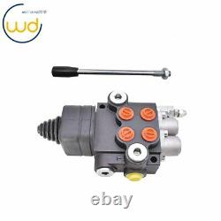 21GPM 2 Spool Hydraulic Directional Control Valve for Tractor Loader withJoystick