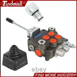 21GPM 2Spool Hydraulic Directional Control Valve With Joystick withconversion plug
