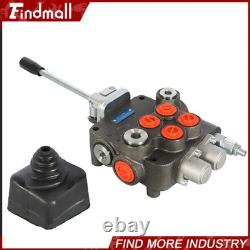 21GPM 2Spool Hydraulic Directional Control Valve With Joystick withconversion plug
