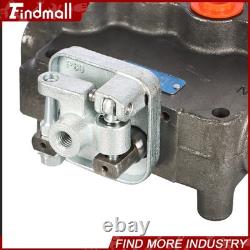 21GPM 2Spool Hydraulic Directional Control Valve With Joystick withconversion plug