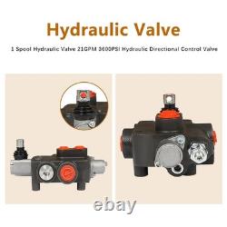21GPM 3600PSI Hydraulic Directional Control Valve Spool Kimllier 1 Spool